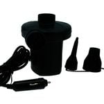 Cockatoo Camping Electric 12V Air Pump w/ Nozzle - Black