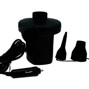 Cockatoo Camping Electric 12V Air Pump w/ Nozzle - Black