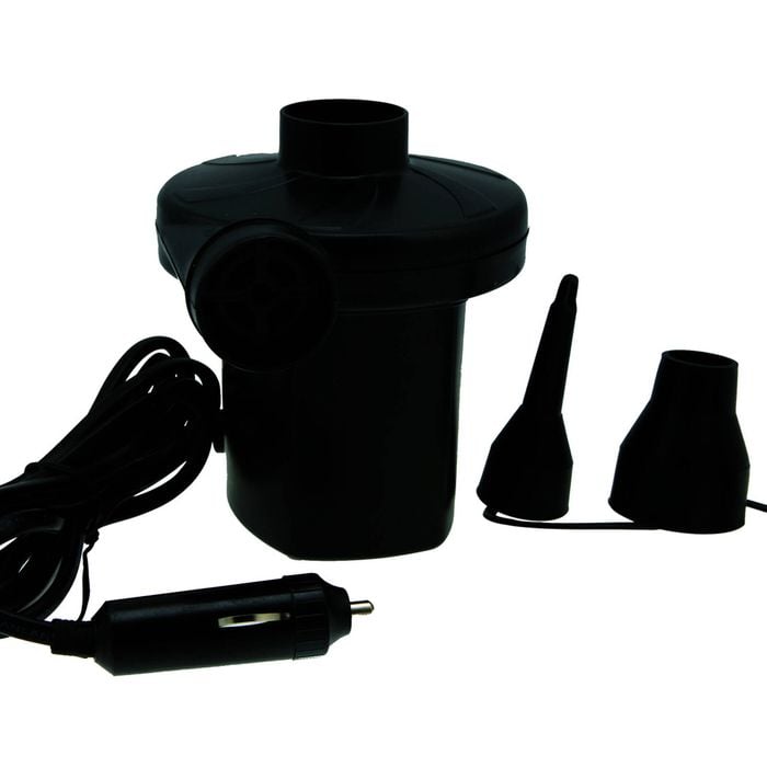 Cockatoo Camping Electric 12V Air Pump w/ Nozzle - Black