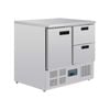 Polar G-series One Door Two Drawer Counter Fridge 240ltr - Under Bench Fridges (u637-a)