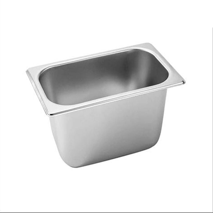 SOGA 1/3 GN Pan Stainless Steel 20cm Deep