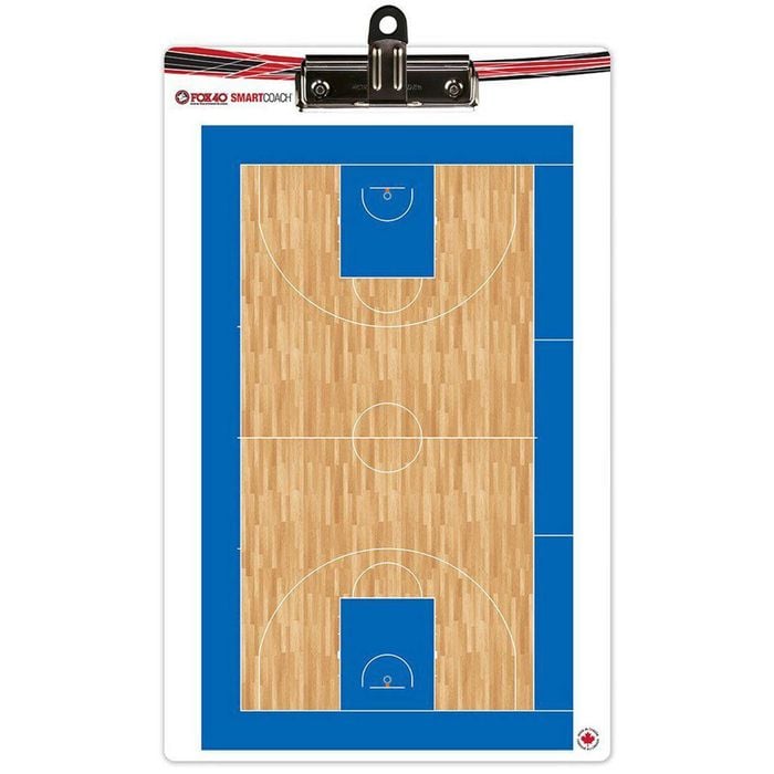 Fox 40 Summit Pro Clipboard Training Equipment - Basketball White