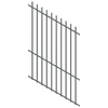 ProtectorAl 0350-1200W x 1800H Monument Radiator Pool Fence Panel Raked 16-30º