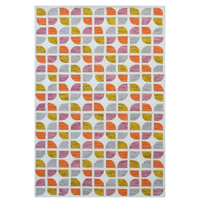 Handmade Designer Wool Rug-Oslo 6294-Multi-110x160cm