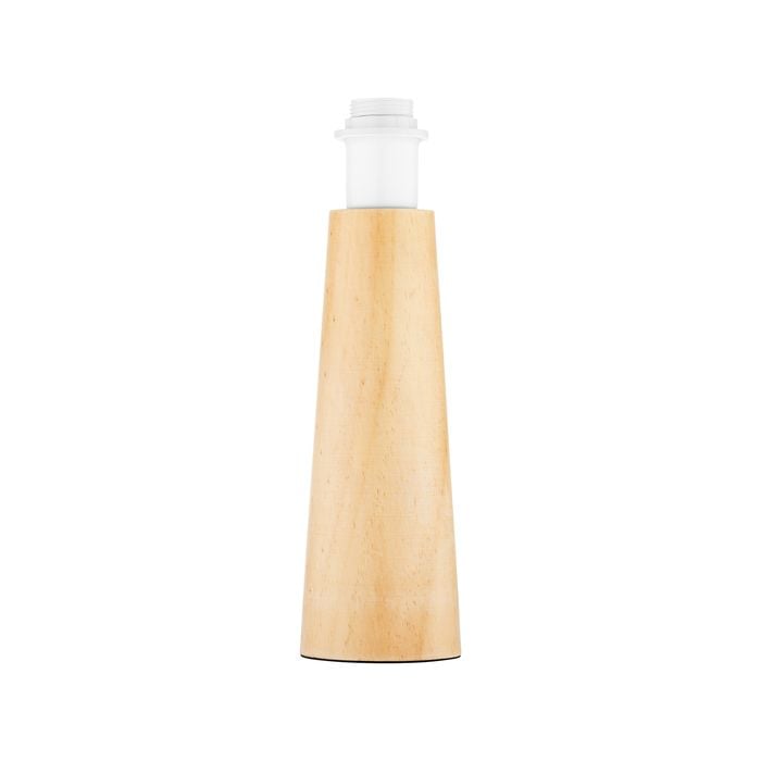 Verve Design 34cm Raya Wooden Lamp Base