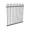 ProtectorAl 350 - 1200 x 1200mm Woodland Grey Aluminium Loop Top Pool Fence Panel
