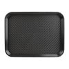 Olympia Foodservice Tray Kristallon Polypropylene Black 350x450mm Commercial Kitchen Serving