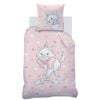 Disney The Aristocats Marie Pink Cotton Quilt Cover Set - Single Bed Size
