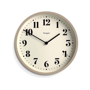 Newgate Number Four Wall Clock Matte Stone