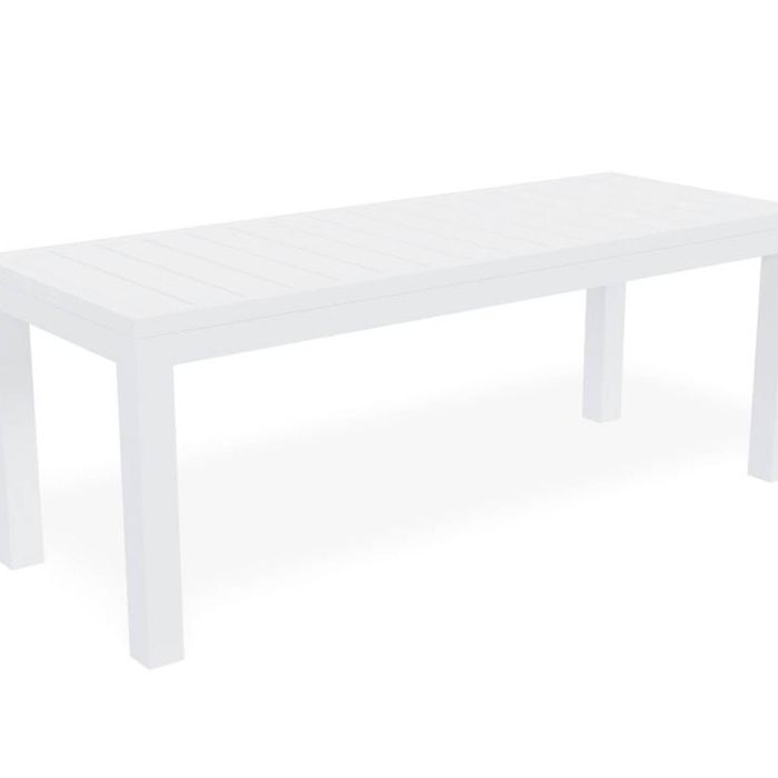 Halki Outdoor Bench Seat - 120cm Matte White
