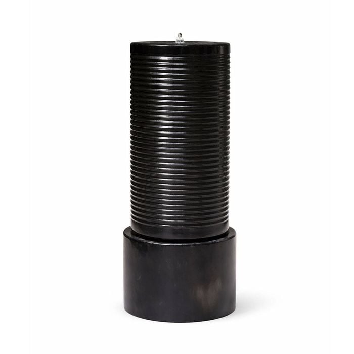 Northcote Pottery 49 x49 x110cm Odyssey Black GRC Water Feature