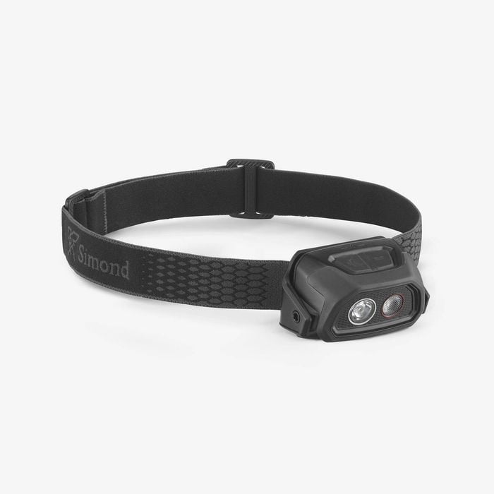 Decathlon - Rechargeable Headlamp Hl500 Usb V3 - Black - One Size