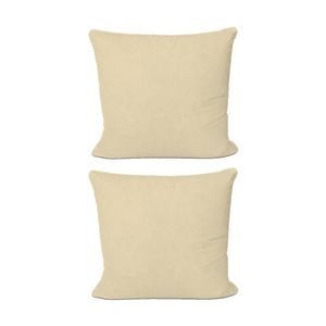 2PK The Lighthouse Washed Cotton European Pillowcase With Double Stitch Yellow
