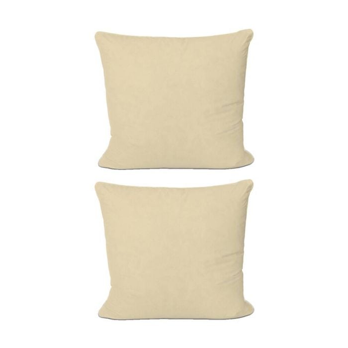 2PK The Lighthouse Washed Cotton European Pillowcase With Double Stitch Yellow