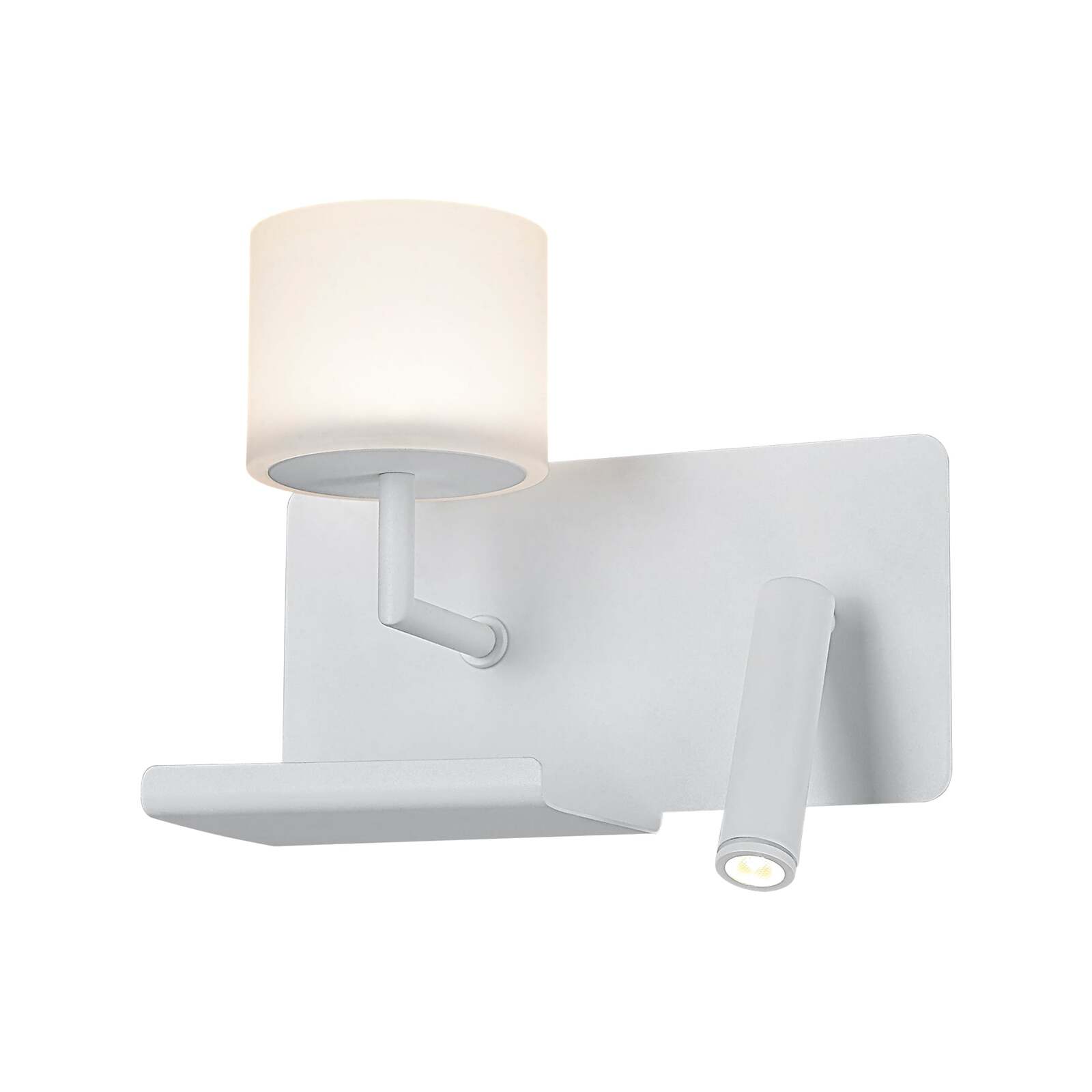 CLA Lighting CITY VIGO LED surface mounted Wall Reading Light with USB Left Oriented Bunnings Australia