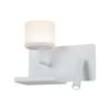 CLA Lighting CITY VIGO LED surface mounted Wall / Reading Light with USB- Left Oriented