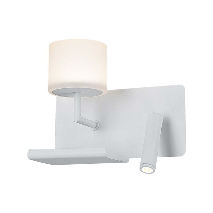 CLA Lighting CITY VIGO LED surface mounted Wall / Reading Light with USB- Left Oriented