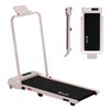Everfit 3 in 1 Walking Pad Treadmill 12% Incline Foldable Under Desk Treadmills for Home 38cm Pink