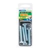 Zenith M8 x 50mm Zinc Plated Hex Head Set Screw - 4 Pack