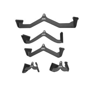 VEVOR LAT Pulldown Bar Black Handle Attachment T-bar Cable Machine for Home Gym