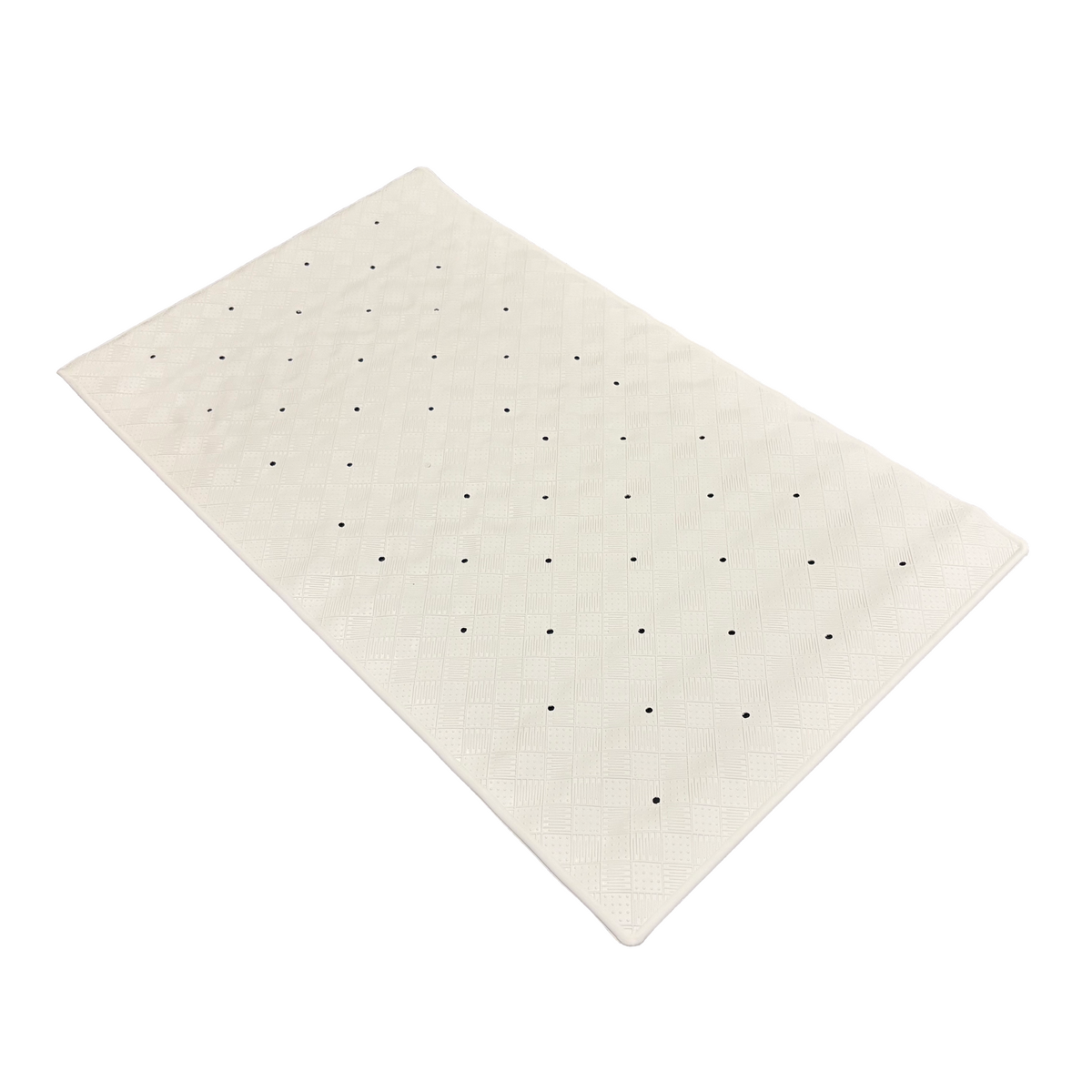 Barelli Non-Slip White Rubber Bath Mat - 40x70cm - Bunnings New Zealand