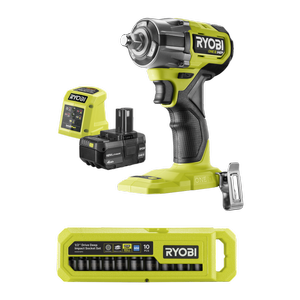 Ryobi 18V ONE+ HP Brushless Impact Wrench 4Ah Kit
