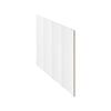 2400 x 1200mm 12mm Lining Panel White MDF Primed Scallop 135mm - 2400mm