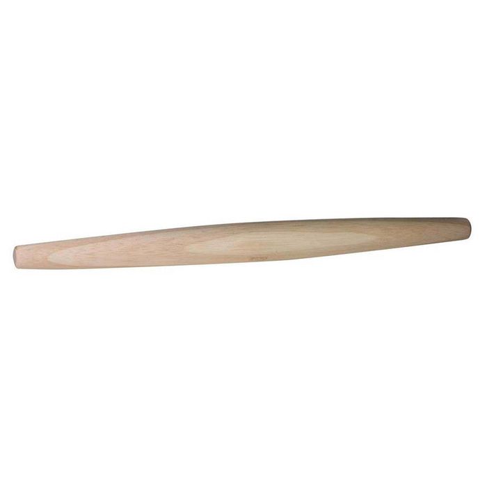 Avanti 55cm Rubber Wood French Rolling Pin Baking Dough/Pastry Roller Stick BRWN