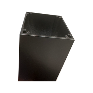 Sector Panel Fencing 2.40m In Ground Post - 60 x 60mm Ebony