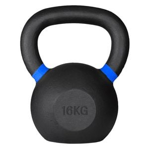 METEOR 16kg Cast Iron Kettlebells with Color-Coding