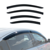 AUSGO Weather Shields for Mitsubishi 380 2005-2008 Weathershields Window Visors Wind Deflectors