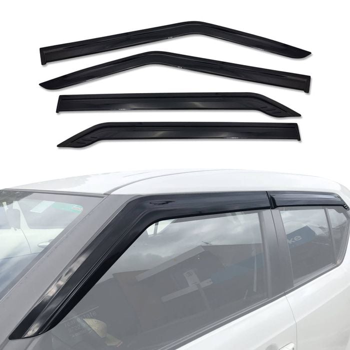 AUSGO Luxury Weather Shields for Suzuki Ignis MF Series 2016-Onwards Weathershields Window Visors Wind Deflectors