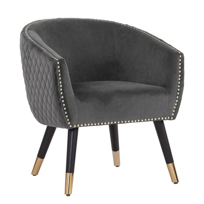 Modern Furniture DENIZ 65x77cm Lounge Chair - Grey