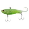 65mm Zerek Fish Trap Soft Vibe Lure - Dry Lime - Sinking Crankbait Fishing Lure