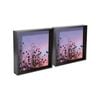 Nicola Spring 5 Piece Box Photo Frame Set - 12 x 12 Square Acrylic Frame