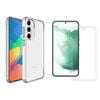 Icoverlover For Samsung Galaxy S23 Fe Case + 2 Glass Screen Protectors Clear