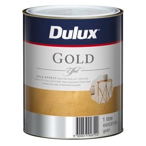 Dulux Design 1L Gold Effect Paint