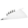 8pc Mastercraft Cotton Icing Bag Starter Set Baking Accessory