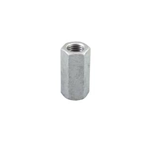 Hobson M10 Galvanised Hex Nut Coupler - 100 Box