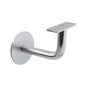 Carinya Chrome Flat Top Angle Handrail Bracket