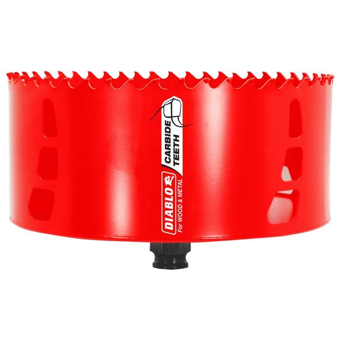 Diablo 152mm Carbide-Tipped Wood And Metal Hole Saw