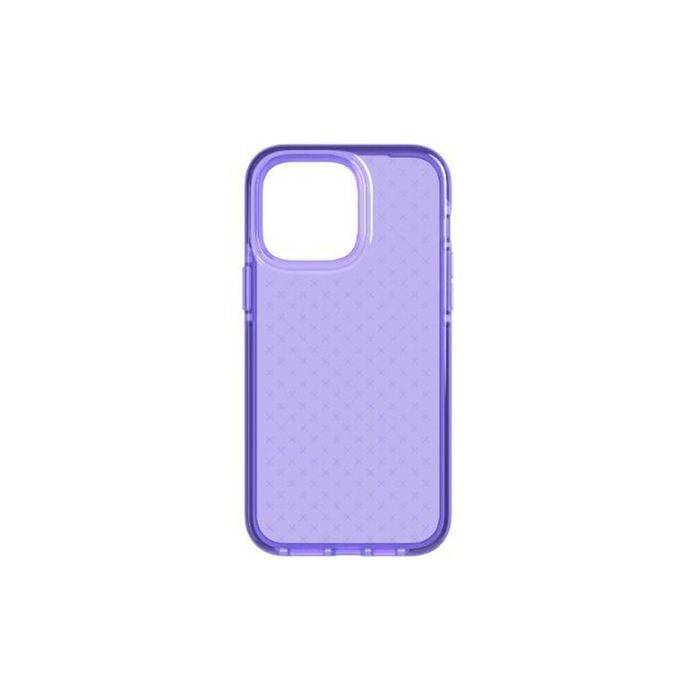 Tech21 Evocheck Phone Case For Apple Iphone 14 Pro Max - Wondrous Purple