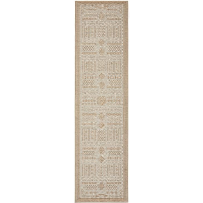 Element Zig Natural Runner 400X80Cm Rug