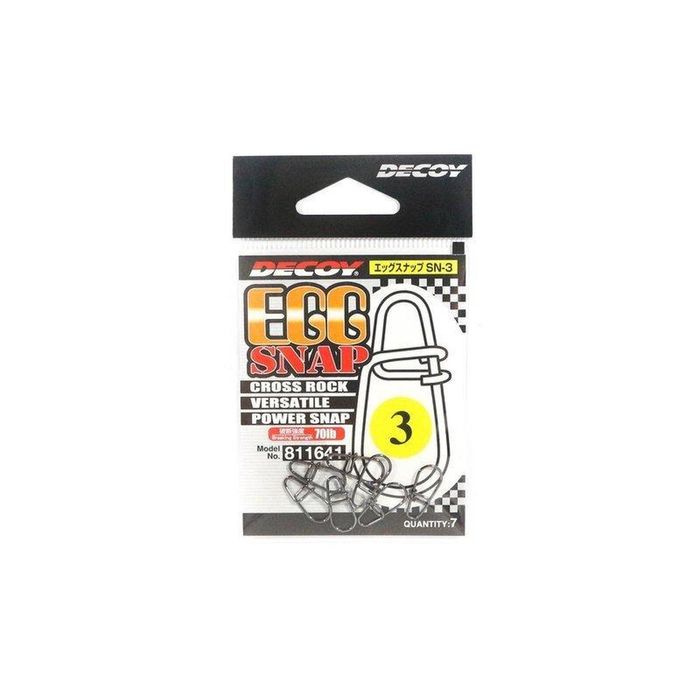 Decoy SN3 Egg Snap Powerful Cross Fishing Lock Snap 3
