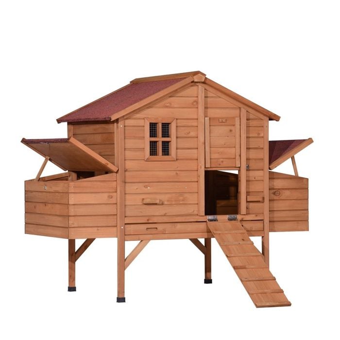 Yes4pets Xxl Chicken Coop With Nesting Box