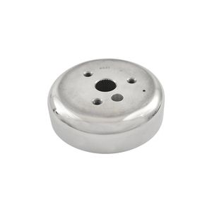 Cal Custom 3 Bolt Steering Wheel Adaptor Boss GM/Chev Spline 1949-66 Polished Aluminium