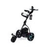 THOMSON Golf Buggy Electric Trolley Motorised Foldable Cart LED Black
