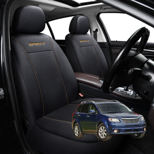 Car Seat Cover for Subaru Tribeca 2005 - 2014 (B9) - Black-Front Only
