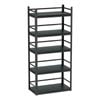 Craftright 800 x 1830 x 430mm Black 5 Tier Metal Shelving Unit 