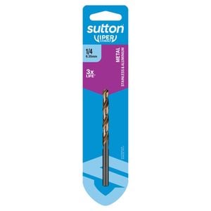 Sutton Tools 1/4" Viper Cobalt Jobber Drill Bit